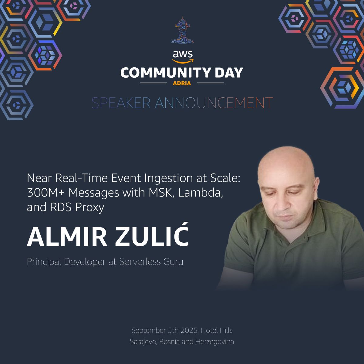almir-zulic-aws-community-day-adria-2025-talk