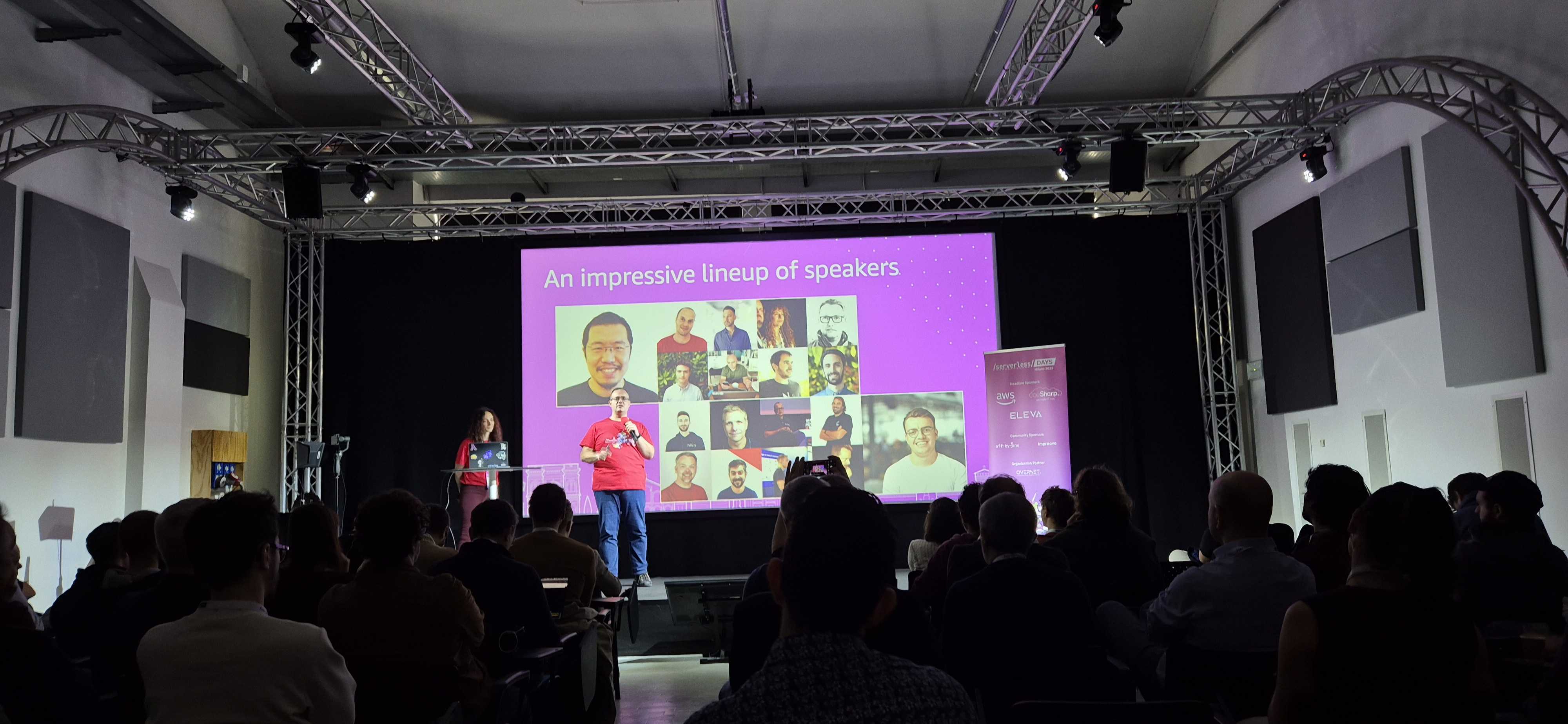 serverless days milan 2025 opening