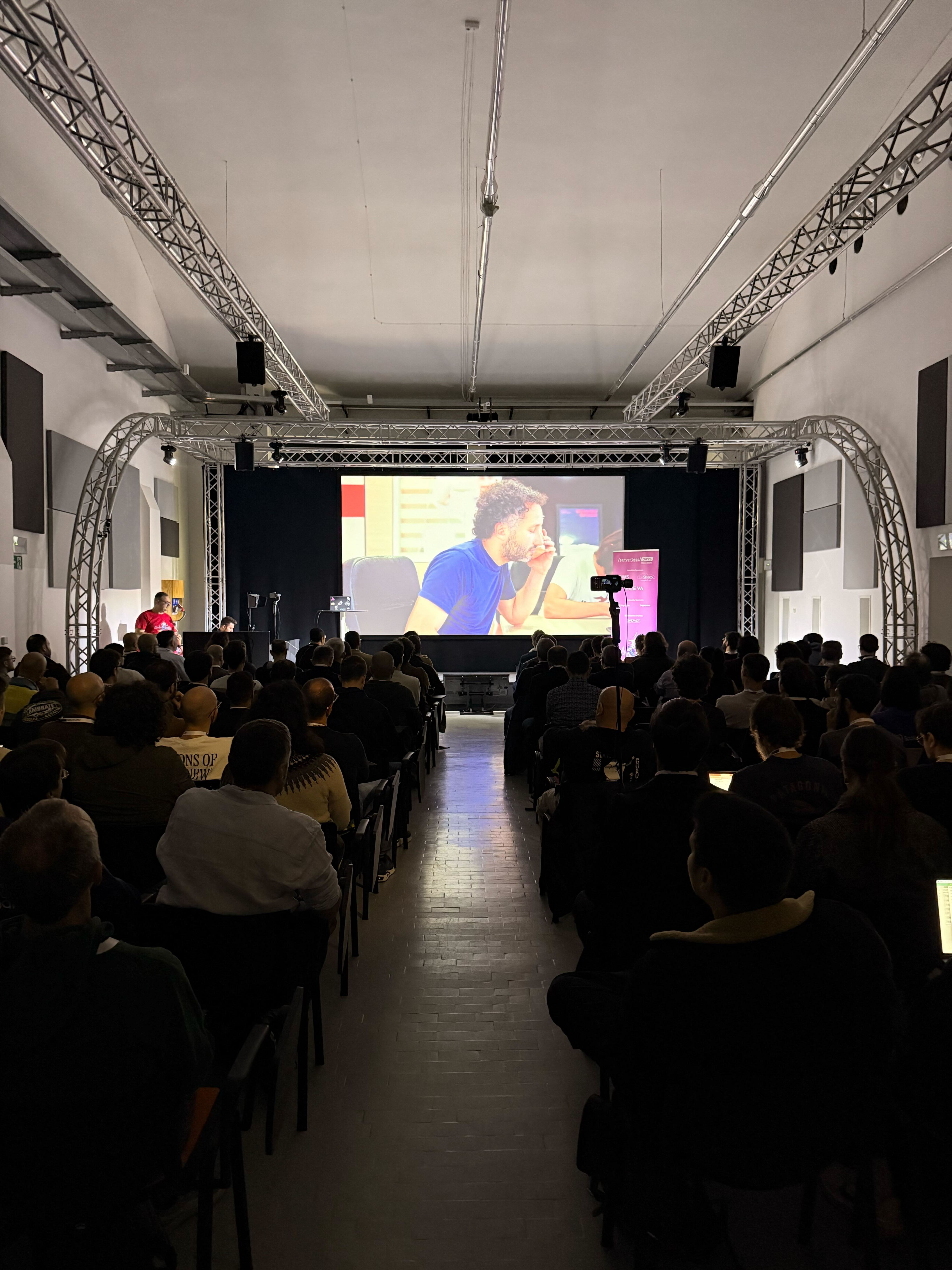 serverless days milan 2025 opening
